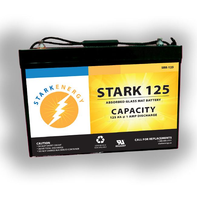 Stark SRK-125, 12V – The Grid Solutions Energy AGM Off