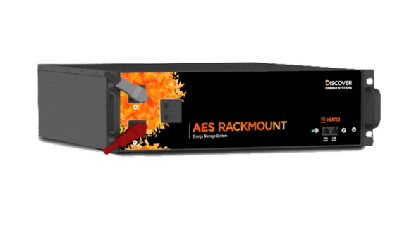 Discover Energy - 48-48-5120-H, 48V 100Ah AES Rackmount Lithium battery
