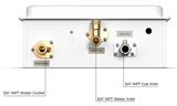 Eccotemp - Builder Series 6.0 GPM Indoor Natural Gas Tankless Water Heater, bottom