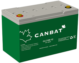 CANBAT - CLC100-12, 12V 100Ah Lead Carbon Battery (Deep Cycle)