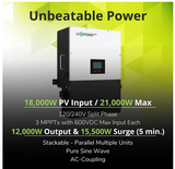 Luxpower - LXP-LB-US 12k Hybrid Inverter, 12kW 48V 120/240V Split Phase, power