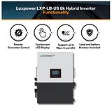 Luxpower - LXP-LB-US 8k Hybrid Inverter, 48V 120/240V Split Phase, functionality