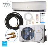 EG4 - 12K Hybrid Solar Powered Mini-Split 12000BTU AC/DC Air Conditioner/ Heat Pump, included